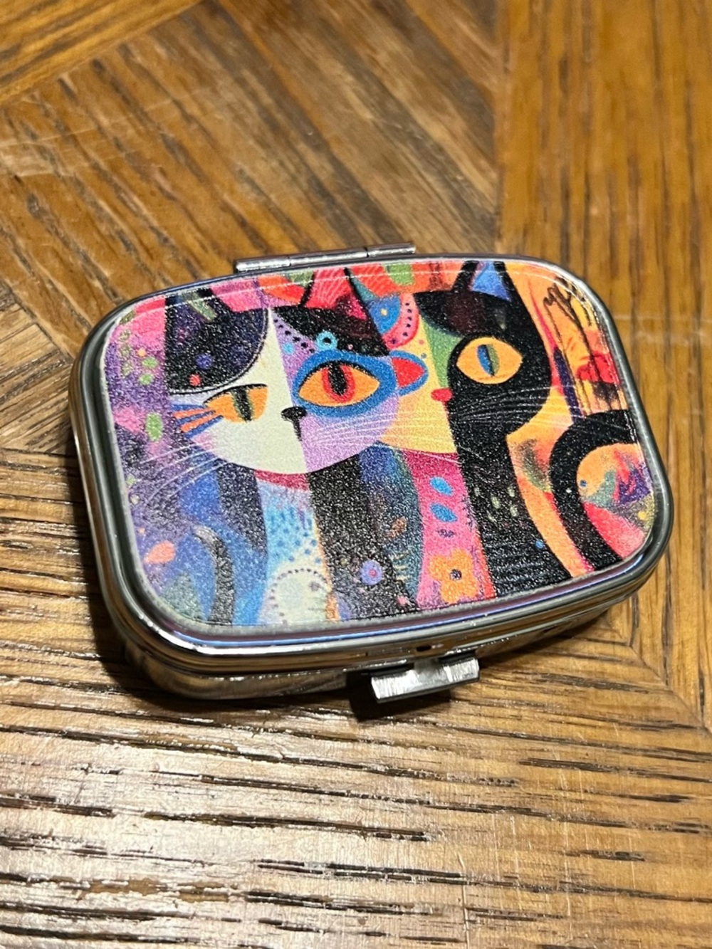 Colorful Cat Pill Box for Cats - Multi-Color